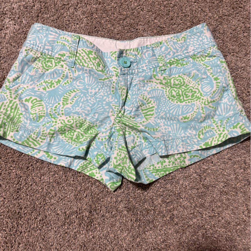 Colorful Lilly Pulitzer Patterned Shorts